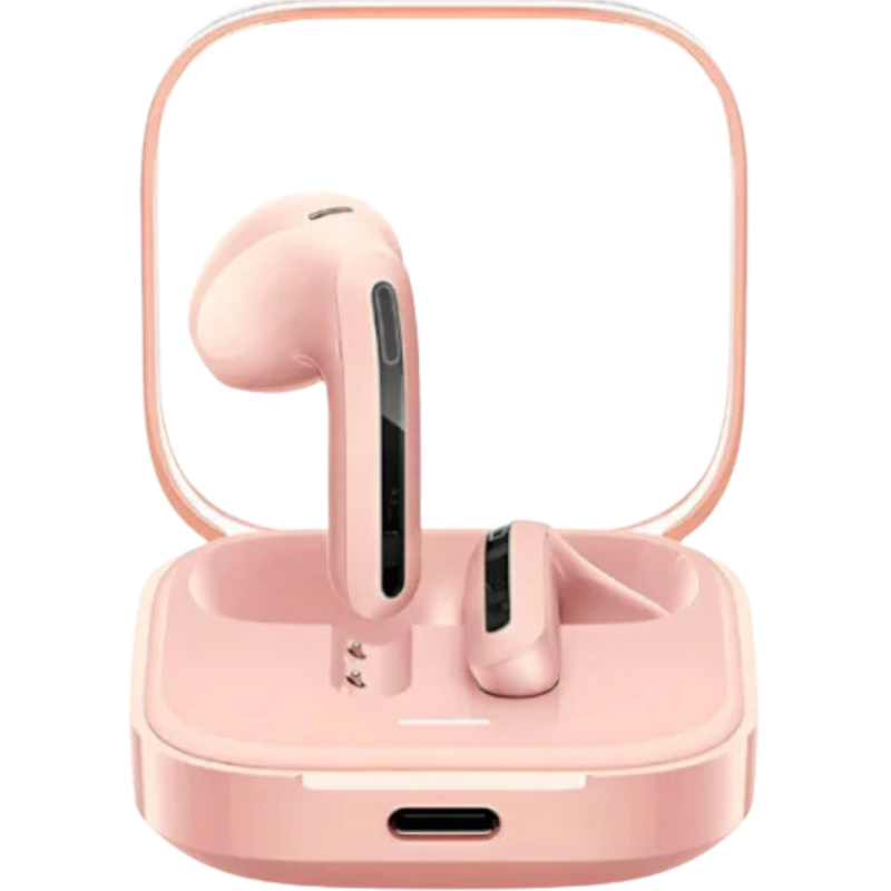 Xiaomi Redmi Buds 6 Active, Fones de Ouvido Sem Fio, Versão Global (Rosa)