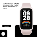 Xiaomi Smart Band 9 Active Global Version 1,47'' Display 18 dias modos de vida útil da bateria monitoramento de saúde e fitness durante todo o dia 5ATM - rosa