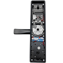 Fechadura Digital Inteligente Sistema de Alarme Desbloqueio Biometria Cartão de Acesso Senha Numérica - Trava Automática