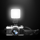 Iluminação LED RGB 3200K-6500K Alcance 5m USB-C 5.5W para Gravações Lives e Streaming