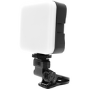 Iluminação LED RGB 3200K-6500K Alcance 5m USB-C 5.5W para Gravações Lives e Streaming