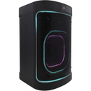 Caixa de Som Bluetooth 5.3 com LED 110W RMS 4000mAh Compatível Entradas, USB, AUX, Microfone e Guitarra