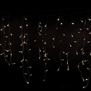 Cascata 200 LED Branco Bivolt Iluminação - 8 Funções para Decoração