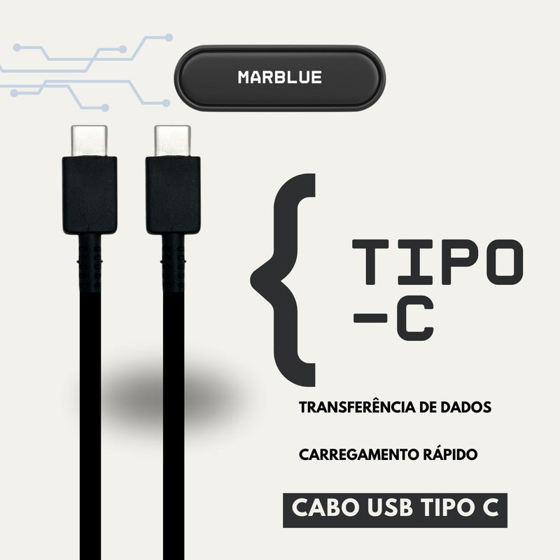 CABO USB TIPO C PARA TIPO C