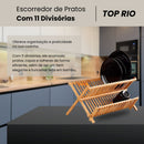 Escorredor de Pratos Com 11 Divisórias TopChef - TRC7001