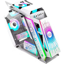 Gabinete Para Computador Branco RGB e Painel Vidro Temperado Aitek - AGP-M29165B