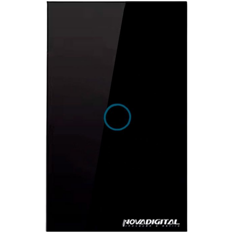 Interruptores Touch Zigbee com 1/2/3/4 Botões Casa Inteligente - Novadigital