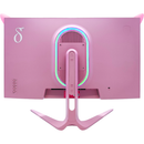 Kit Monitor LED 27" Rosa Aitek + Mousepad Gamer LED RGB 80x30CM Rosa