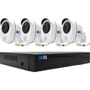Kit DVR + 4 Câmeras Bullet TVI Luatek - LKK-3114