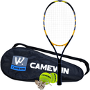 Raquete de Tênis com Estojo Camewin Amarela + 2 Bolinhas - MB-8005