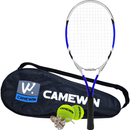 Raquete de Tênis com Estojo Camewin Azul + 2 Bolinhas 0211