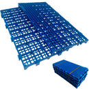 Piso Estrado Plástico Azul Multiuso 2,5 x 25x50cm  Antiderrapante