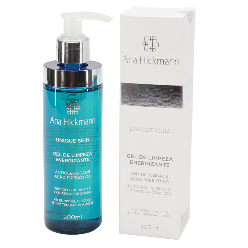 Kit Skin Care Gel de Limpeza Antioleosidade + Hidratante Matificante Diurno FPS 30 + Sérum Vitamina C - Ana Hickmann