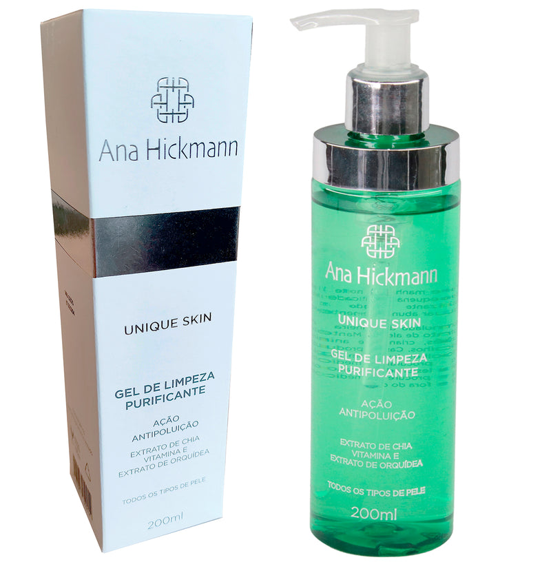 Kit Skin Care Gel de Limpeza + Hidratante Matificante Diurno FPS 30 + Vitamina C - Ana Hickmann