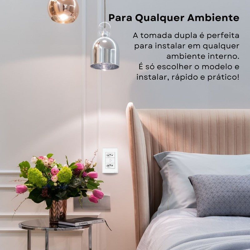 Tomada Inteligente Zigbee Controle Pelo Aplicativo Compatível com Alexa e Google Assistente - Novadigital