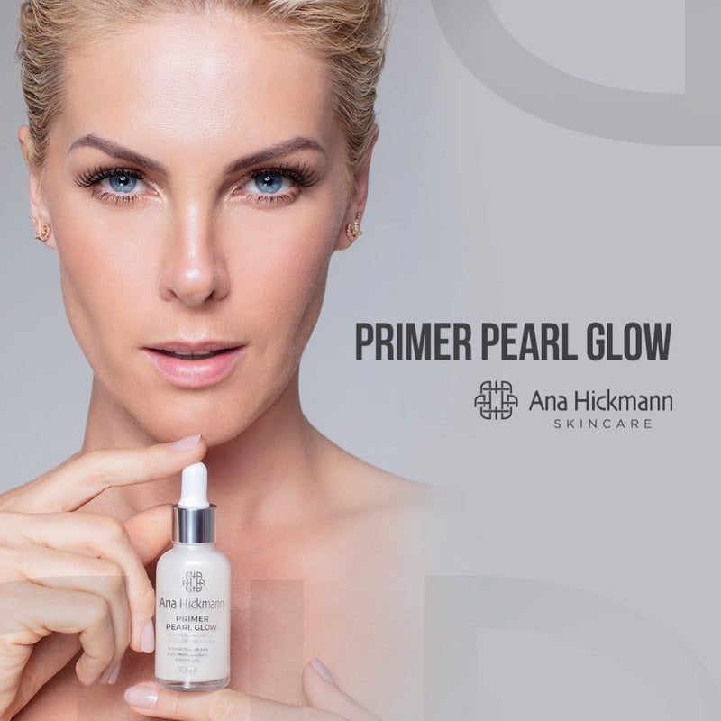 Primer Pearl Glow e Magic Matte Skincare Preparação Completa para Todos os Tipos de Pele - Ana Hickmann