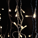 Cascata de Fio com 400 LEDs Branco - 8 Funções de Iluminação 110V 220V 9,5m