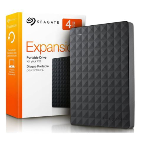 HD Seagate Expansion Portátil 4TB - Preto