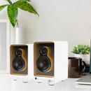 Caixa de Som de Estante Branca Tomate - MTS-2039