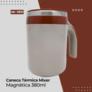 Caneca Térmica Mixer Magnética 380ml Marrom