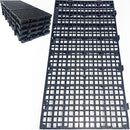 Piso Estrado Plástico Preto Multiuso 2,5 x 25x50cm  Antiderrapante