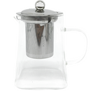 Chaleira Doppio com Infusor 550ml Vidro Borossilicato Preparo Prático