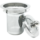 Chaleira Doppio com Infusor 550ml Vidro Borossilicato Preparo Prático