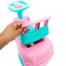 Totokinha Clássica Rosa Triciclo Interativo com Blocos de Formas Geométricas - Cardoso Toys