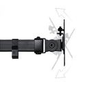 Suporte de Mesa Braço Articulado Monitor e Notebook Ergonômico