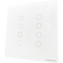 Interruptor Inteligente Touch Zigbee 4x4 8 Botões Automação Residencial - Novadigital