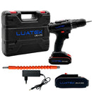 Furadeira e Parafusadeira LWJ-215 21V 450-1400 RPM Portátil Recarregável