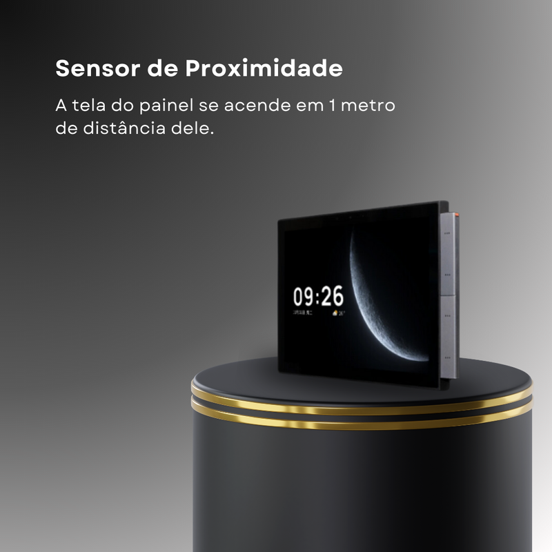 Painel Central Inteligente MaxPanel com Alexa Integrada e Hub Zigbee