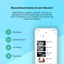 Câmera de Bateria Wi-Fi Nuvem IA com Painel Solar Monitoramento Inteligente Ininterrupto - Novadigital