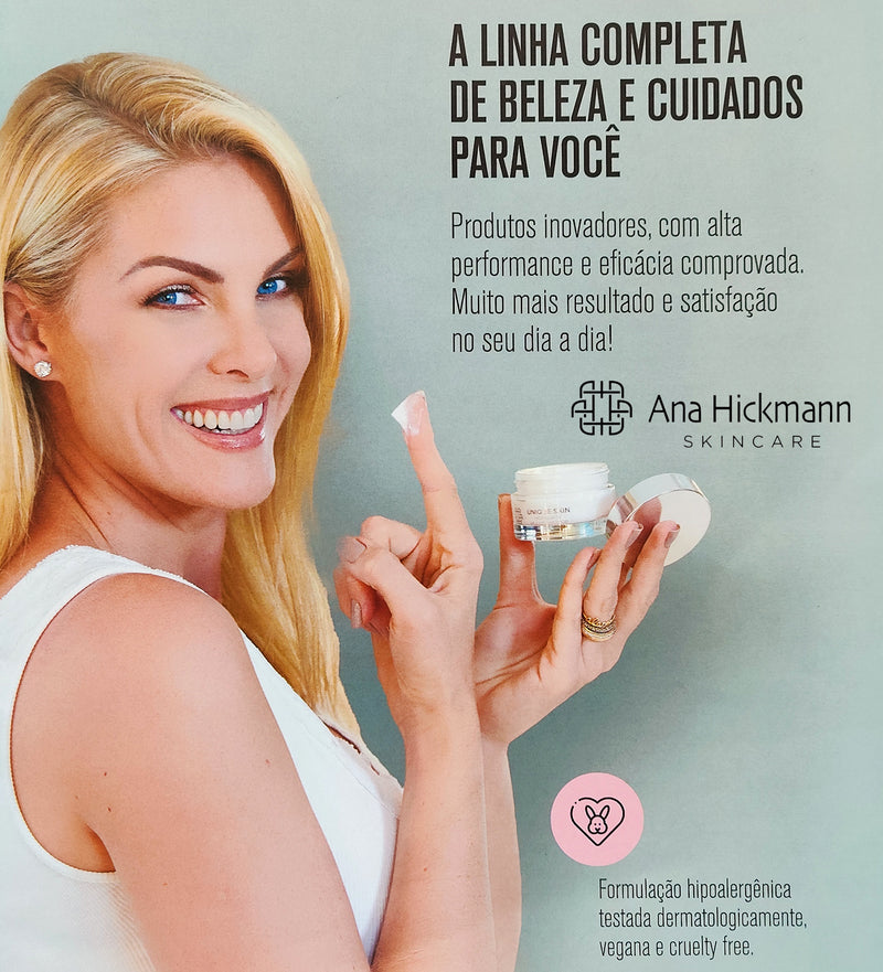 Hidratante Rejuvenescedor Noturno Skincare Hidratação Profunda Antienvelhecimento Ácido Hialurônico Vitamina E - Ana Hickmann