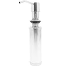 Dispenser e Dosador Inox Detergente Sabão Líquido 250ml para Bancada
