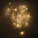 Cordão Cobre 50 LEDs Branco Quente - Decoração Elegante