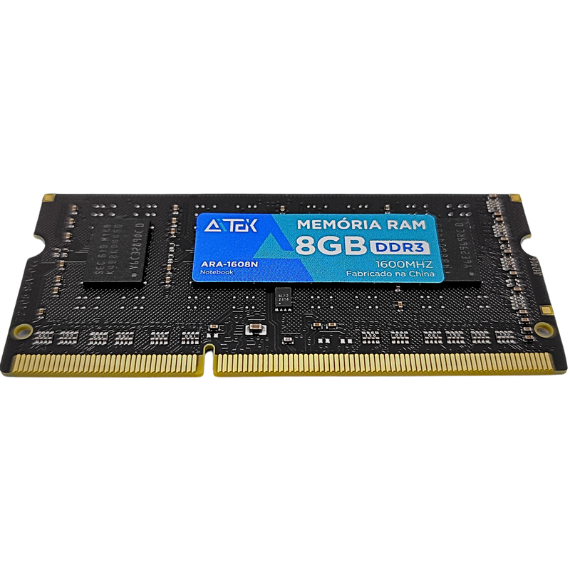 Memória RAM de Notebook DDR3 8GB 1600MHz Aitek ARA-1608N