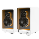 Caixa de Som de Estante Branca Tomate - MTS-2039