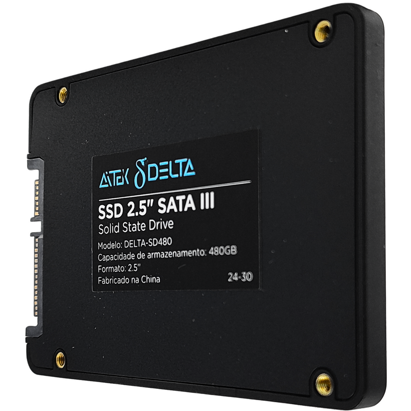 SSD Sata ||| 2.5" 480GB DELTA-SD480: Desempenho e Eficiente - Aitek