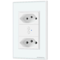 Tomada Inteligente Zigbee Controle Pelo Aplicativo Compatível com Alexa e Google Assistente - Novadigital