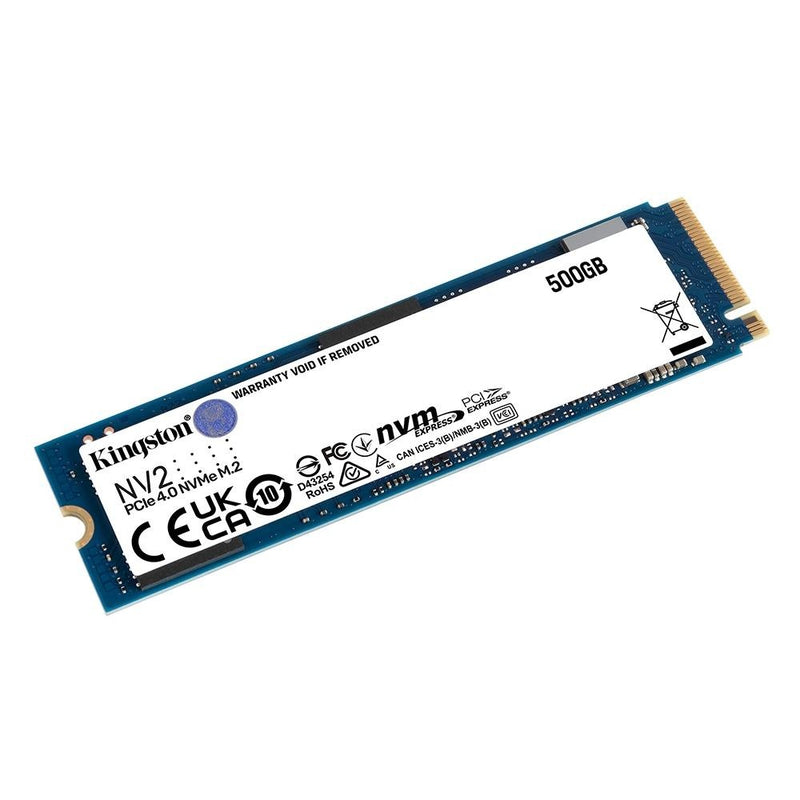 Armazenamento de Dados SSD Kingston M2 NV2 Ultra Rápido 1Tb 500Gb