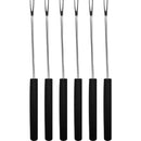 Conjunto Panela Fondue Aparelho Completo Aço Inox Cerâmica Gourmet