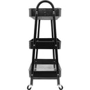 Prateleira Carrinho Organizador De Metal Multiuso 3 Andares Globalmix