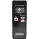 Gravador de Voz Digital Portátil Tela LCD entrada para Micro SD