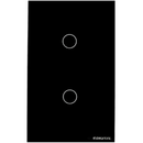 Interruptor Touch Wi-Fi com 1/2/3/4 Botões Casa Inteligente Preto - Novadigital