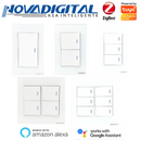 Interruptor Zigbee Inteligente Com Tecla Física - Novadigital