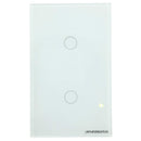 Interruptor Touch Zigbee com 1/2/3/4 Botões Branco - Novadigital