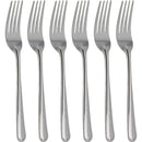 Conjunto de Garfos 6 Peças Premium Aço Inoxidável Utensílios Talheres