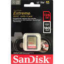Cartão de Memória Sandisk Extreme 4K SDXC 64GB | 128GB