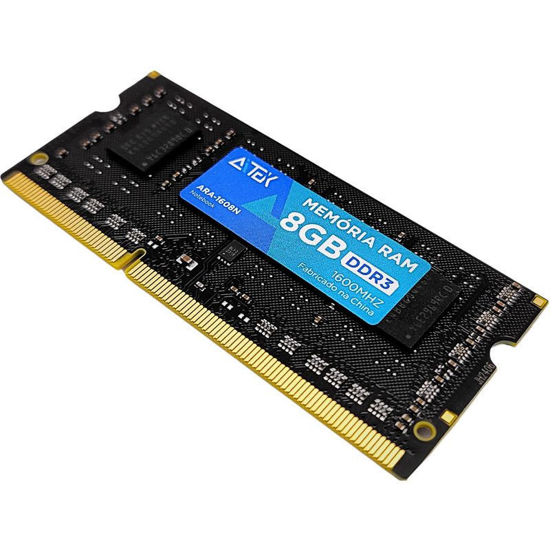 Memória RAM de Notebook DDR3 8GB 1600MHz Aitek ARA-1608N